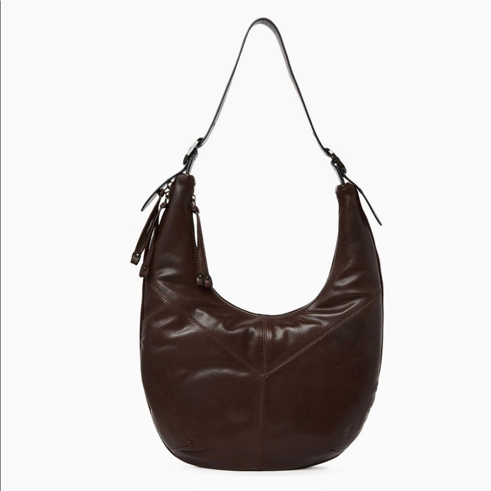 Frye Gina Leather Hobo Bag